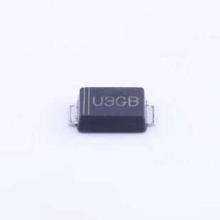 US3GBF 快恢复/高效率二极管 电压:400V 电流:3A SMBF