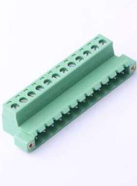 DB2EKRP-5.08-12P-GN-S 插拔式接线端子 5.08mm 1x12P 排数:1 每