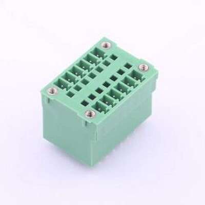 KF2EDGVHM-3.5-2*6P 插拔式接线端子 螺丝固定 3.5mm 插件,P=3.5m