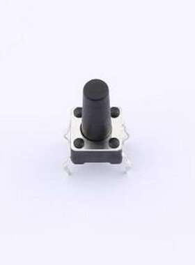 HX TS6612CJ 160gf BXG 022 轻触开关 四脚插件立式 6*6*12mm 不