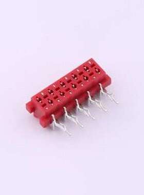 X9127WR-10A2-9TSNRE 线对板针座 间距:1.27mm 弯插 弯插,P=1.27m