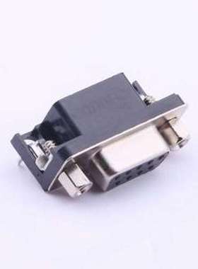 DS1037-09FNAKT74-0CC D-Sub/VGA连接器 D-Sub 母 P数:9P 黑色 弯