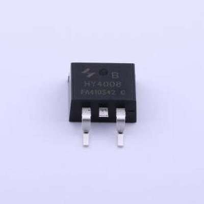 HY4008B 场效应管  1个N沟道 耐压:80V 电流:200A TO-263-