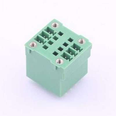 KF2EDGVHM-3.5-2*3P 插拔式接线端子 螺丝固定 3.5mm 插件,P=3.5m