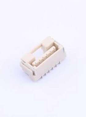 X1254WRS-06-LPSW 线对板针座 1x6P 间距:1.25mm 卧贴 SMD,P=1.25
