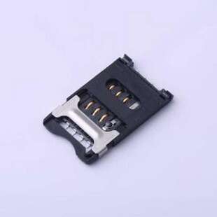 卡座 CCM03 SMD MiniSIM卡 翻盖式 3013LFTR102 SIM卡连接器