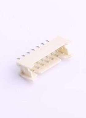 HX20017-14A WH 线对板针座 2x7P 间距:2mm 直插 白色 插件,P=2mm
