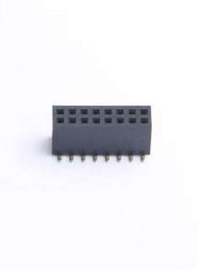 CSEC202-0802A001R1AC 排母 2x8P 间距:1.27mm 立贴 SMD,P=1.27mm