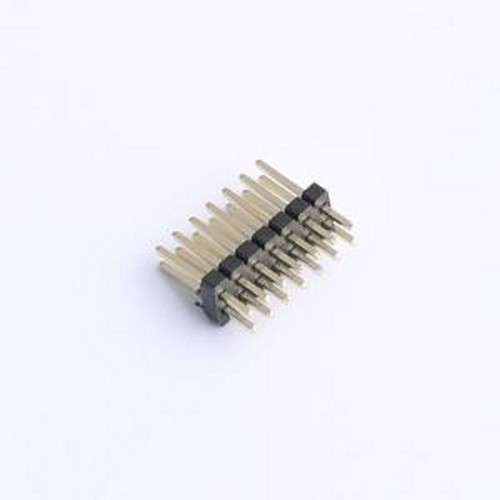 PZ127V-12-14-0720 排针 排针间距1.27mm 2x07P 直插 插件,P=1.27