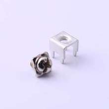 T44001 PCB焊接端子 四脚 M4 二件套 插件