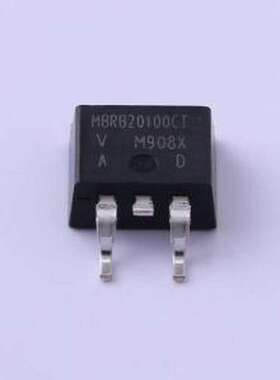 VS-MBRB20100CTR-M3 肖特基二极管 电压:100V 电流:10A D2PAK
