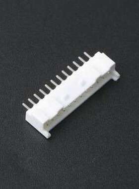 KH-A2026-12A 线对板针座 系列:PA 间距:2mm 1x12P 白色 插件,P=2
