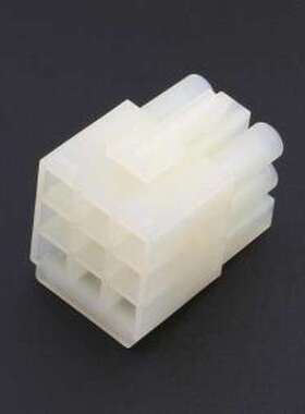 39036094 胶壳(线对板/线对线) 3x3P 6.7mm P=6.7mm