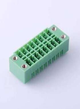 KF2EDGKVM-3.5-2*8P 插拔式接线端子 螺丝固定 3.5mm 插件,P=3.5m