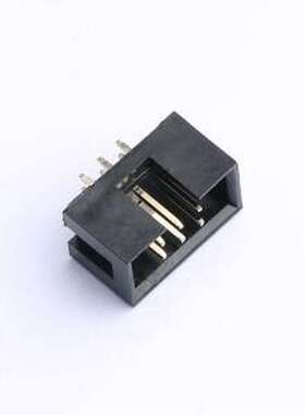 XDFH-0254-2*3P IDC刺破式连接器(牛角/简牛) 镀2U全金品质简牛插