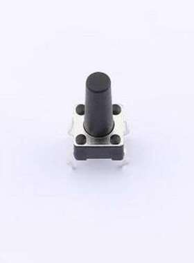 HX TS6613CJ 160gf BXG 022 轻触开关 四脚插件立式 6*6*13mm 不