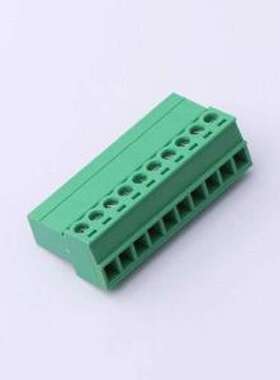 MX15EDGRK-3.81-10P-GN01-Cu-Y-A 插拔式接线端子 3.81mm 1x10P