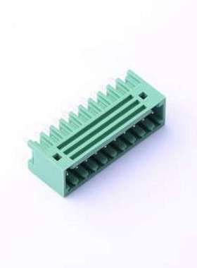 DB2EVC-2.5-10P-GN 插拔式接线端子 2.5mm 1x10P 排数:1 每排P数: