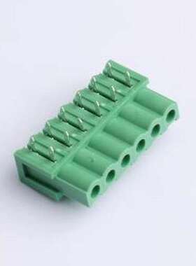 DB2EA-5.08-6P-GN 插拔式接线端子 5.08mm 绿色 插件,P=5.08mm