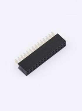HC-PM127-4.3H-2x14PZ 排母 间距1.27mm 2x14Pin 直插 PC2.4 H4.3