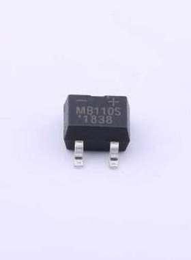MB110S 整流桥 电压:100V 电流:1A MBS