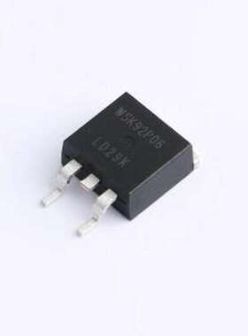 WSK92P06 场效应管(MOSFET) 1个P沟道 耐压:60V 电流:90A TO-263-