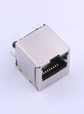 HC915310A-M902-A 以太网连接器(RJ45 RJ11) 弯插 带LED 插件