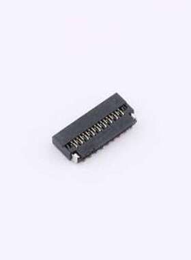 F0302-B-17-10G-R FFC/FPC连接器 卧贴掀盖式下接触 SMD,P=0.3mm,