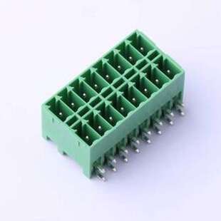 JL15EDGKNR-35016G01 插拔式接线端子 3.5mm 弯插,P=3.5mm