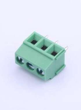 YO0301500000G 螺钉式接线端子 3.5mm 1x3P 排数:1 每排P数:3 直