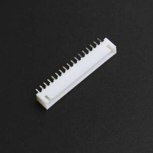 TJC3-17A-Z 线对板针座 1x17P 间距:2.5mm 直插 插件,P=2.5mm