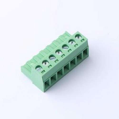 DB2EK-5.0-7P-GN-S 插拔式接线端子 5mm 排数:1 每排P数:7 绿色 P