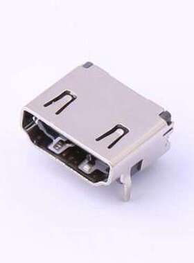 HYC12-HDMIA19-610B D-Sub/VGA连接器 HDMI 母 P数:19P 弯插