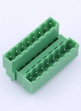 KF2EDGVTC-5.08-2*8P 插拔式接线端子 KF2EDGVTC-5.08-2*8P 插件,