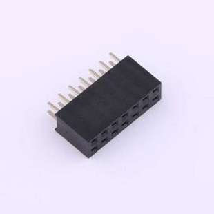 间距 P=2.54mm 插件 直插 2.54mm 2x7P 排母 7PY PM2.54