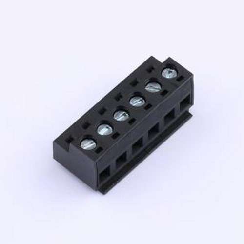 DB331K-5.0-6P-BK-S 插拔式接线端子 5mm 排数:1 每排P数:6 P=5mm