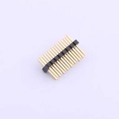 X1321WV-2x08J-C30D23 排针 2x8P 间距:1.27mm 方针 插件,P=1.27m