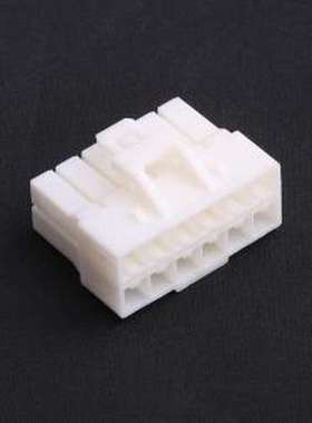 HX45004-12PN 胶壳(线对板/线对线) 4.5mm 2x6P 白色 P=4.5mm