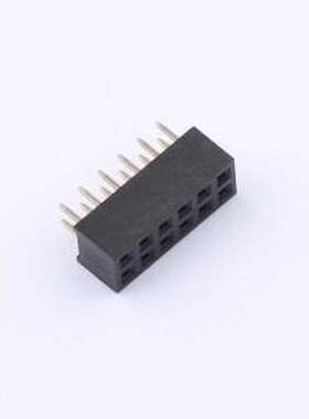 XDM200-2-06-Z-4.3-G0 排母 2x6P 间距:2mm 直插 插件,P=2mm