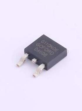 G110N06K 场效应管  1个N沟道 耐压:60V 电流:110A TO-252