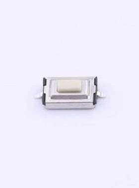 YTS1C0051AWG00 轻触开关 白色按键头3.6x6.1x2.5 180gf两脚贴片