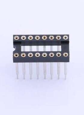 X5621FV-2x08-C30D1520 IC/晶体管插座 2x8P 间距2.54mm 圆孔 P数