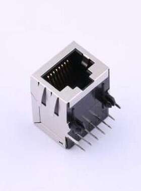 X01AQ070HWDD 以太网连接器(RJ45 RJ11) 弯插 不带LED 插件