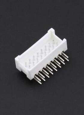 XHZ-16AW 线对板针座 2x8P 间距:2.5mm 弯插 弯插,P=2.5mm