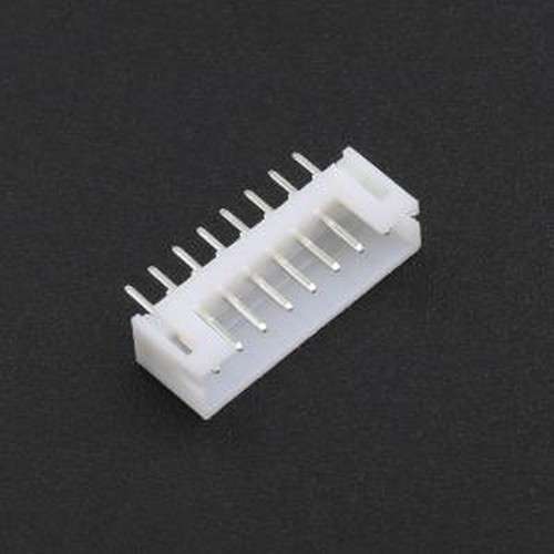 XD-PH-8A-G 线对板针座 1x8P 间距:2mm 直插 系列:PH 白色 插件,P
