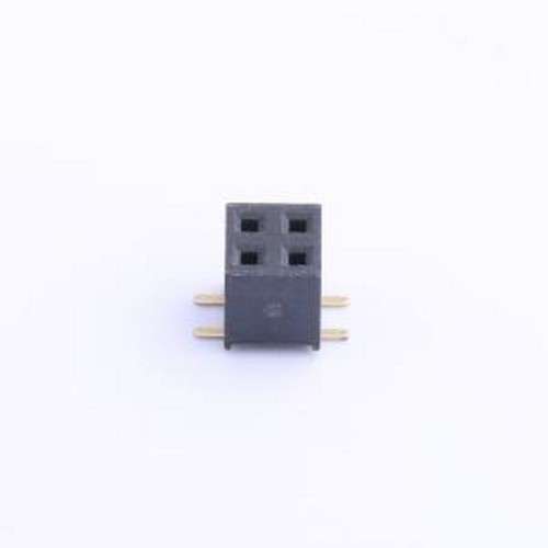 X4621FVS-2x02-C43D65 排母 间距:2mm 2x2P 立贴 SMD,P=2mm