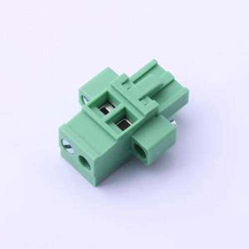 DB2EKAM-5.08-2P-GN-S 插拔式接线端子 5.08mm 1x2P 排数:1 每排P