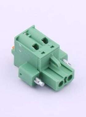 1873207 插拔式接线端子 5.08mm 1x2P 排数:1 每排P数:2 螺丝固定