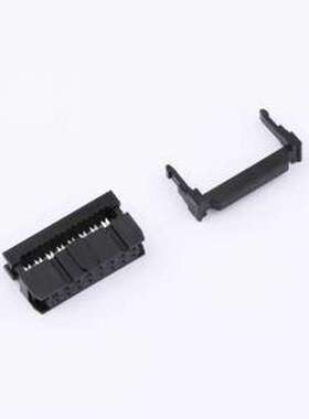 9555H-2x08P IDC刺破式连接器(牛角/简牛) 9555H-2x08P 两件套 P=