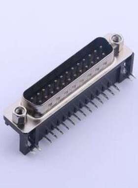 FDB2501-M0DB300K6KA D-Sub/VGA连接器 D-Sub 公 P数:25P 弯插